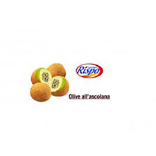 OLIVE ALL'ASCOLANA PRONTO FORNO 25GR CONFEZIONE 1KG*5 RISPO