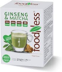 MATCHA  LATTE WITH GINSENG RETAIL SACHETS FOODNESS