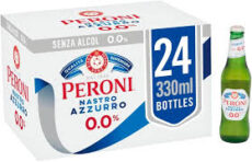 BIRRA PERONI NASTRO AZZURRO PNA 0,0% 33CL*24 NASTRO AZZURRO